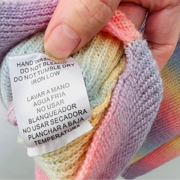 Hyacinth house candy crew neck sweater, pink/blue/orange, Size S E25 - Picture 10 of 10